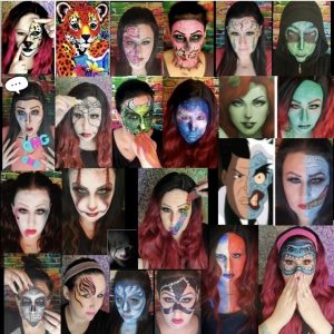 Local showcase: creative faces makeup artist