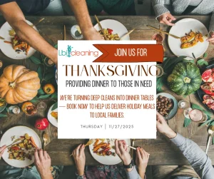Company Transforms Deep Cleans into Thanksgiving Meals for Local Families in Need
